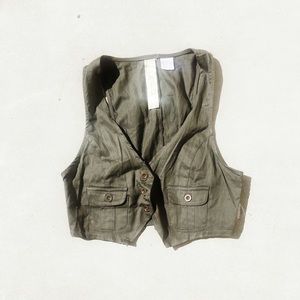 fairy grunge underbust corset vest
